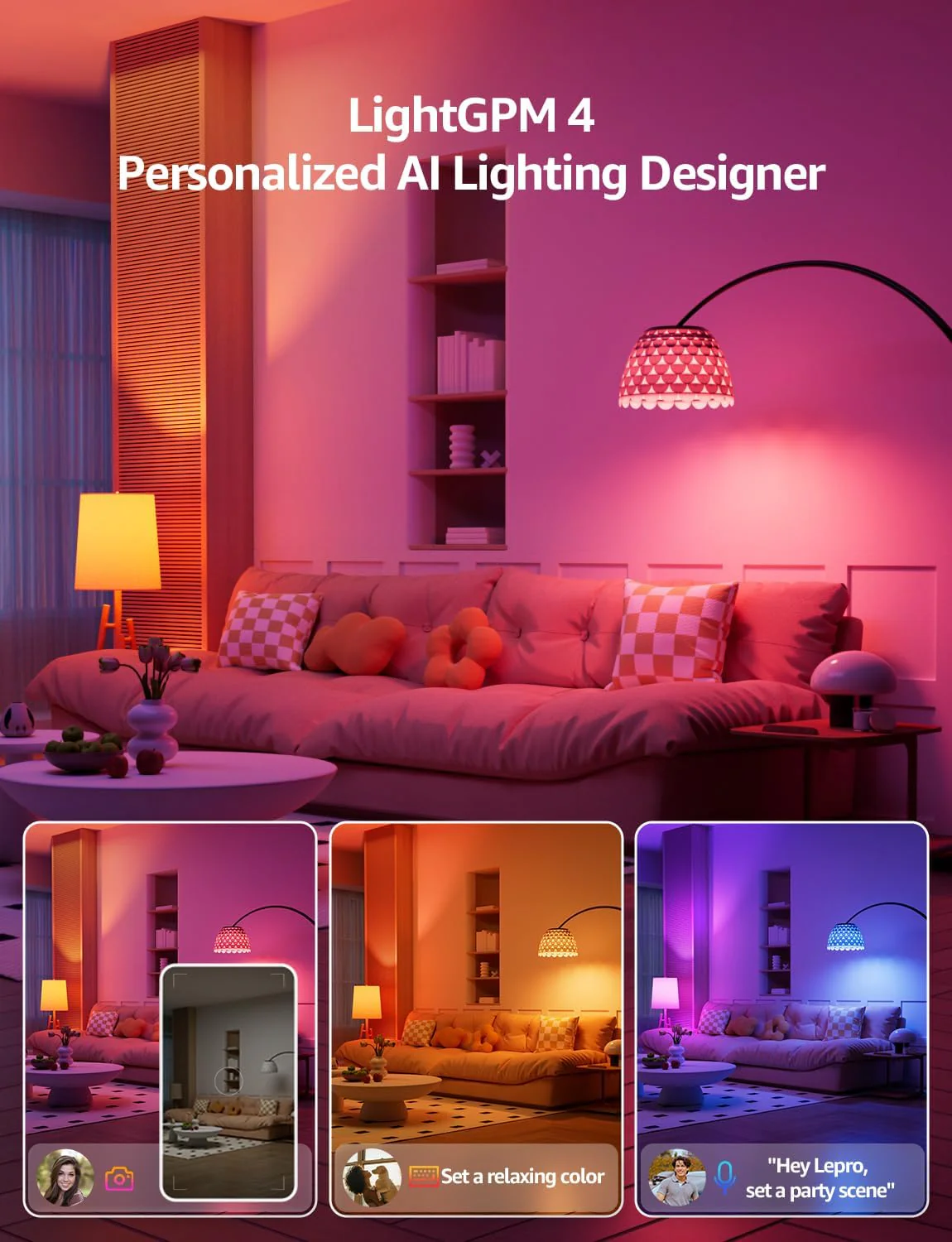Lepro B1 AI Smart Light Bulbs - Image 3