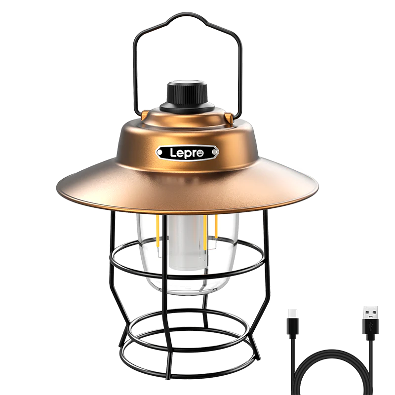 Lepro Vintage LED Camping Lantern