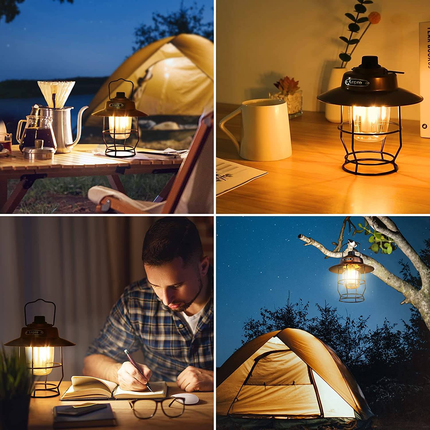 Lepro Vintage LED Camping Lantern - Image 7